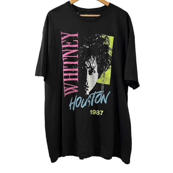 whit nip inc Other - (SOLD)Whitney Houston Portrait 1987 short sleeve Men’s Size XXL
